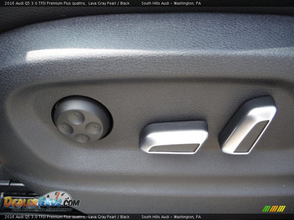 2016 Audi Q5 3.0 TFSI Premium Plus quattro Lava Gray Pearl / Black Photo #23