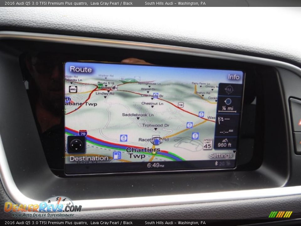 2016 Audi Q5 3.0 TFSI Premium Plus quattro Lava Gray Pearl / Black Photo #24