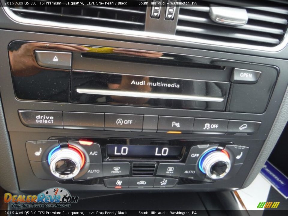 2016 Audi Q5 3.0 TFSI Premium Plus quattro Lava Gray Pearl / Black Photo #26