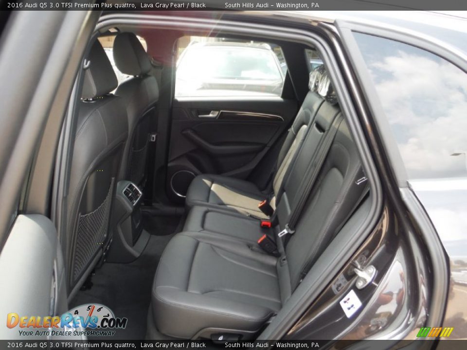 2016 Audi Q5 3.0 TFSI Premium Plus quattro Lava Gray Pearl / Black Photo #32