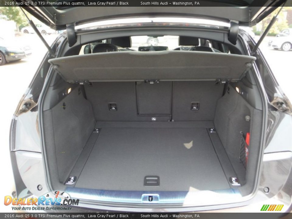 2016 Audi Q5 3.0 TFSI Premium Plus quattro Lava Gray Pearl / Black Photo #34