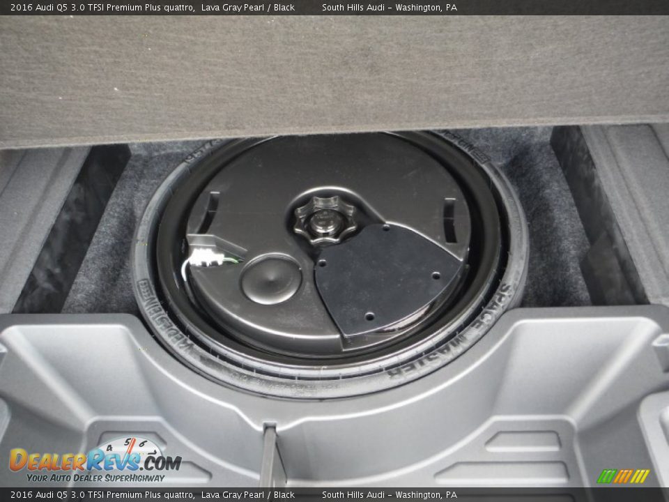 2016 Audi Q5 3.0 TFSI Premium Plus quattro Lava Gray Pearl / Black Photo #36