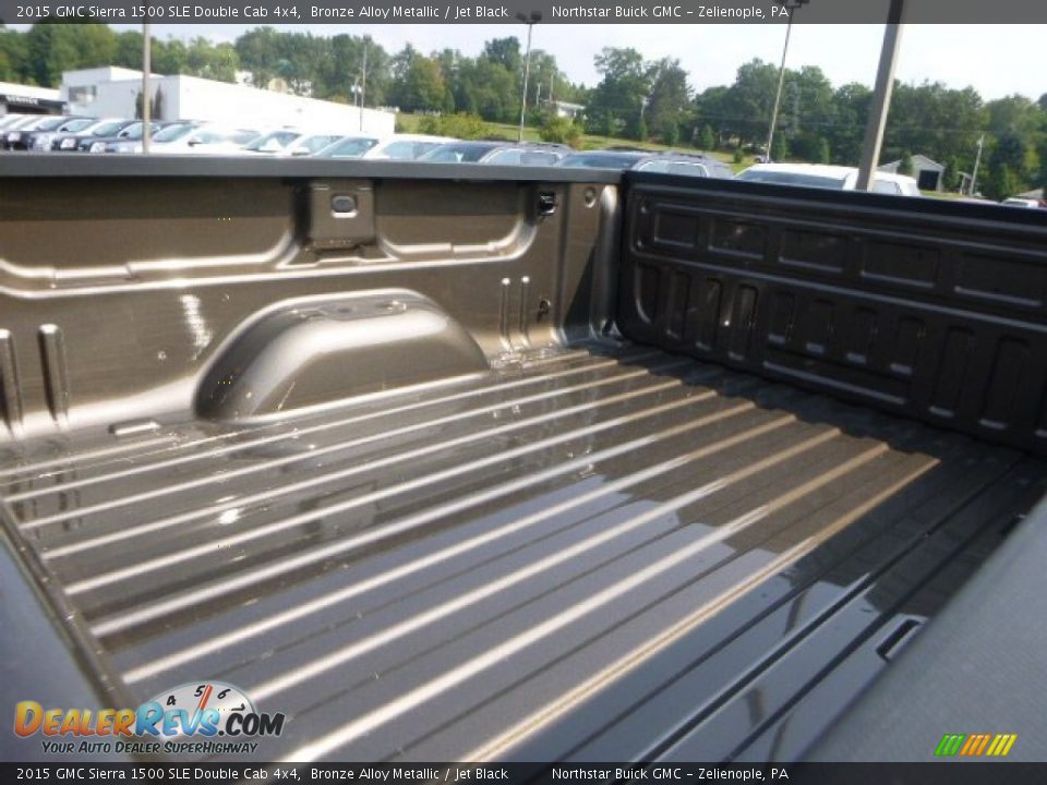 2015 GMC Sierra 1500 SLE Double Cab 4x4 Bronze Alloy Metallic / Jet Black Photo #4