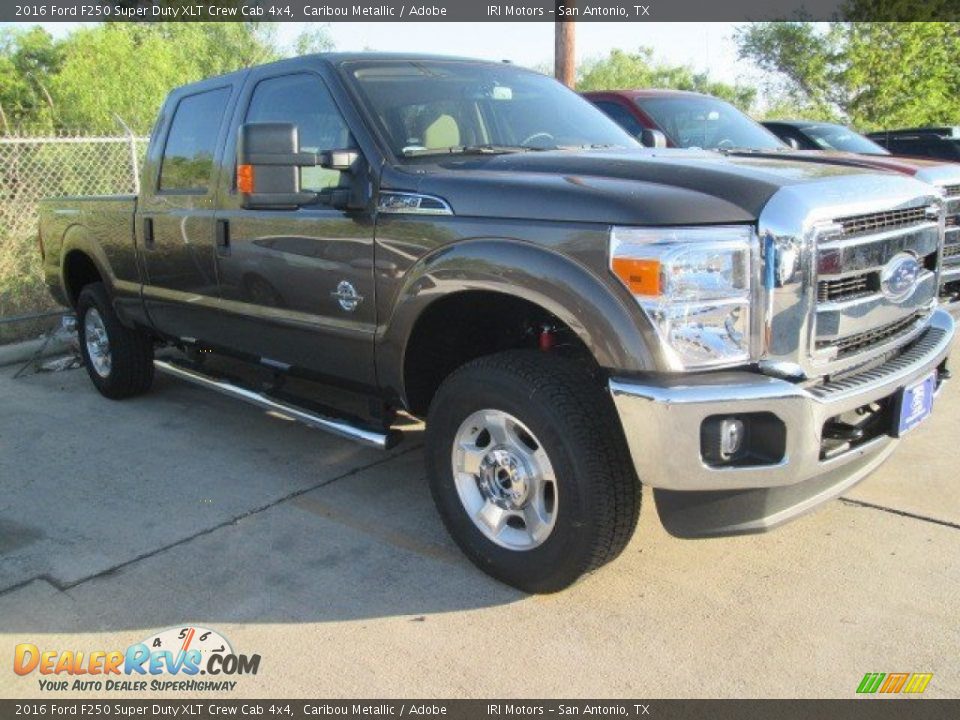 2016 Ford F250 Super Duty XLT Crew Cab 4x4 Caribou Metallic / Adobe Photo #29