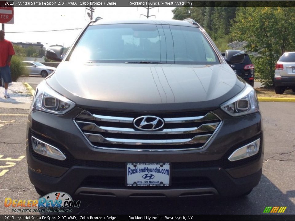 2013 Hyundai Santa Fe Sport 2.0T AWD Cabo Bronze / Beige Photo #2