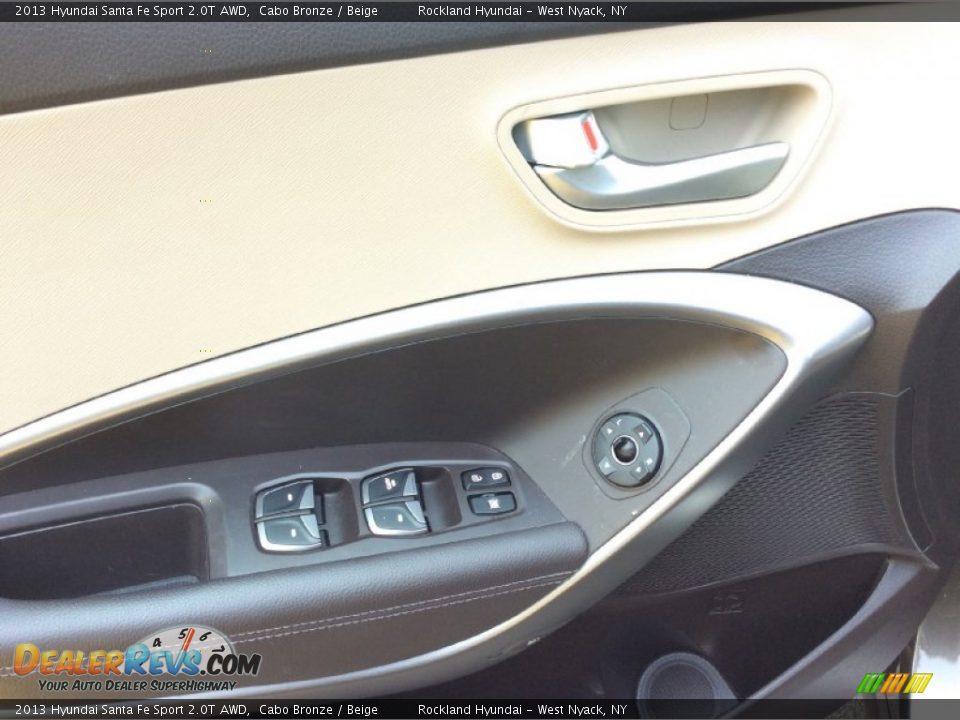 2013 Hyundai Santa Fe Sport 2.0T AWD Cabo Bronze / Beige Photo #8