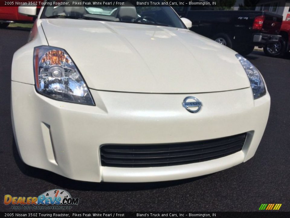 2005 Nissan 350Z Touring Roadster Pikes Peak White Pearl / Frost Photo #33