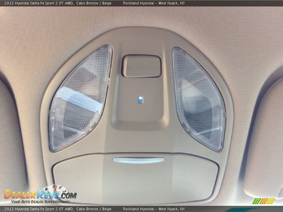 2013 Hyundai Santa Fe Sport 2.0T AWD Cabo Bronze / Beige Photo #12