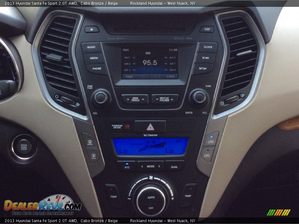 2013 Hyundai Santa Fe Sport 2.0T AWD Cabo Bronze / Beige Photo #14