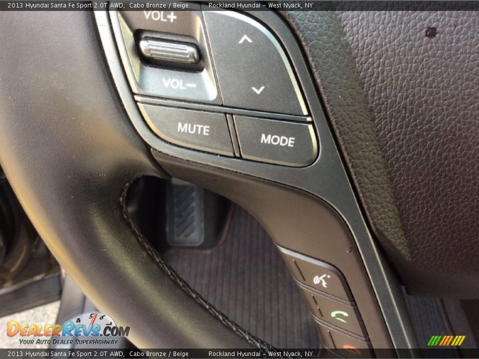 2013 Hyundai Santa Fe Sport 2.0T AWD Cabo Bronze / Beige Photo #18