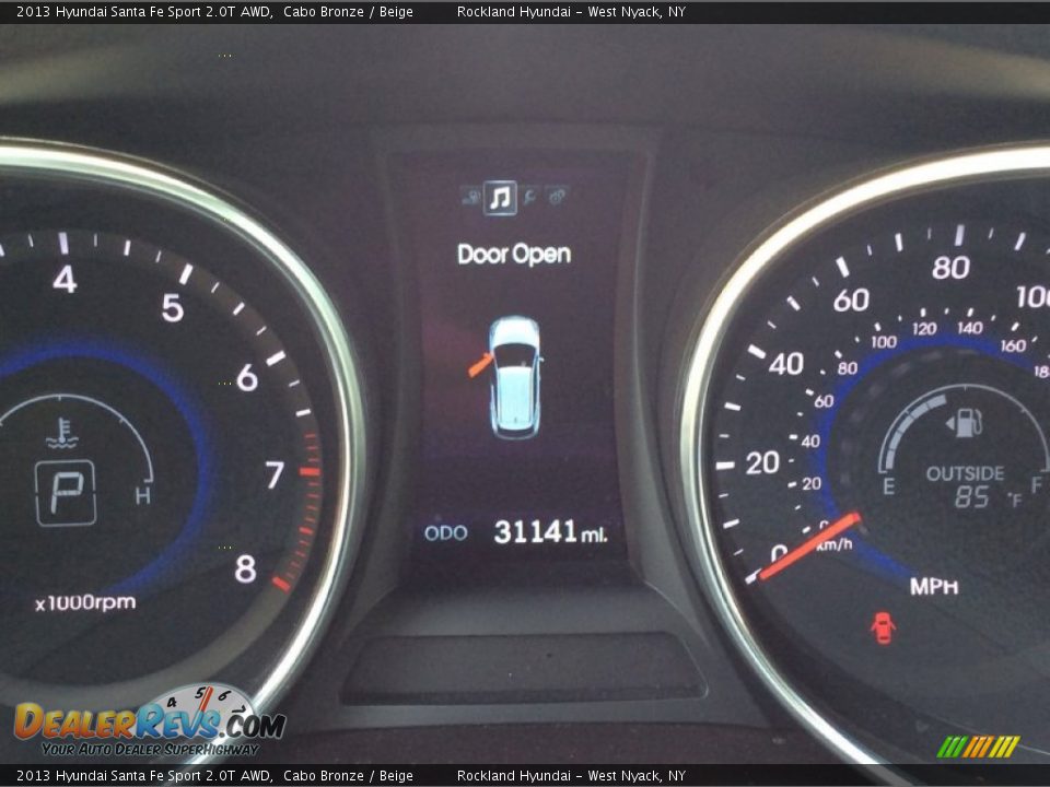 2013 Hyundai Santa Fe Sport 2.0T AWD Cabo Bronze / Beige Photo #20