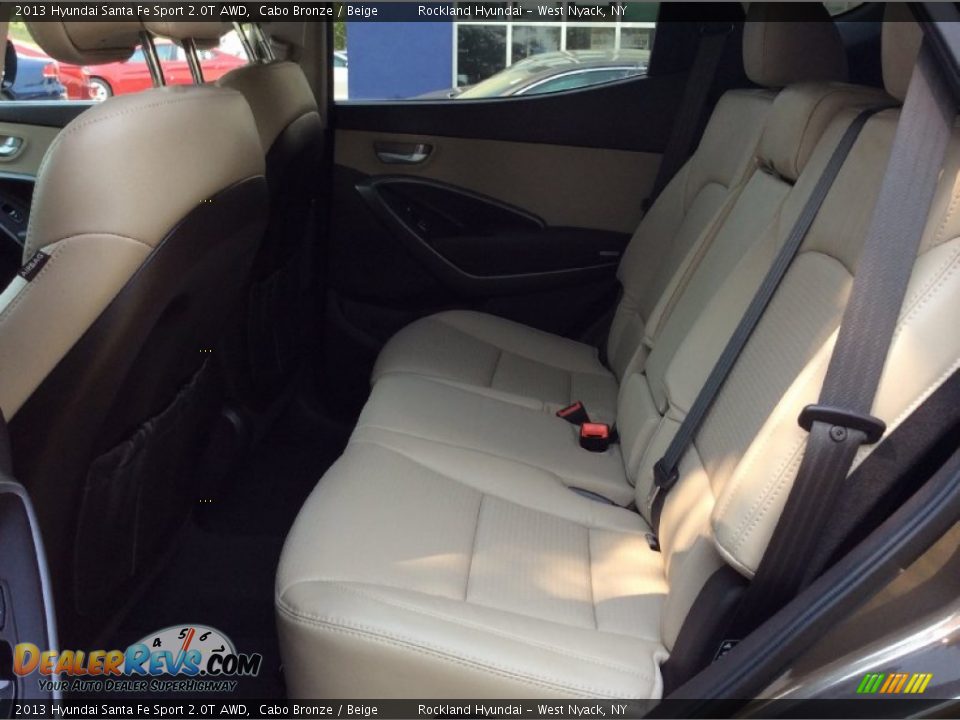 2013 Hyundai Santa Fe Sport 2.0T AWD Cabo Bronze / Beige Photo #21