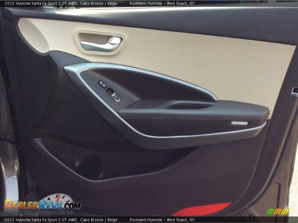 2013 Hyundai Santa Fe Sport 2.0T AWD Cabo Bronze / Beige Photo #25