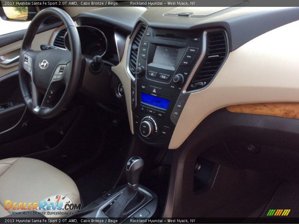 2013 Hyundai Santa Fe Sport 2.0T AWD Cabo Bronze / Beige Photo #26