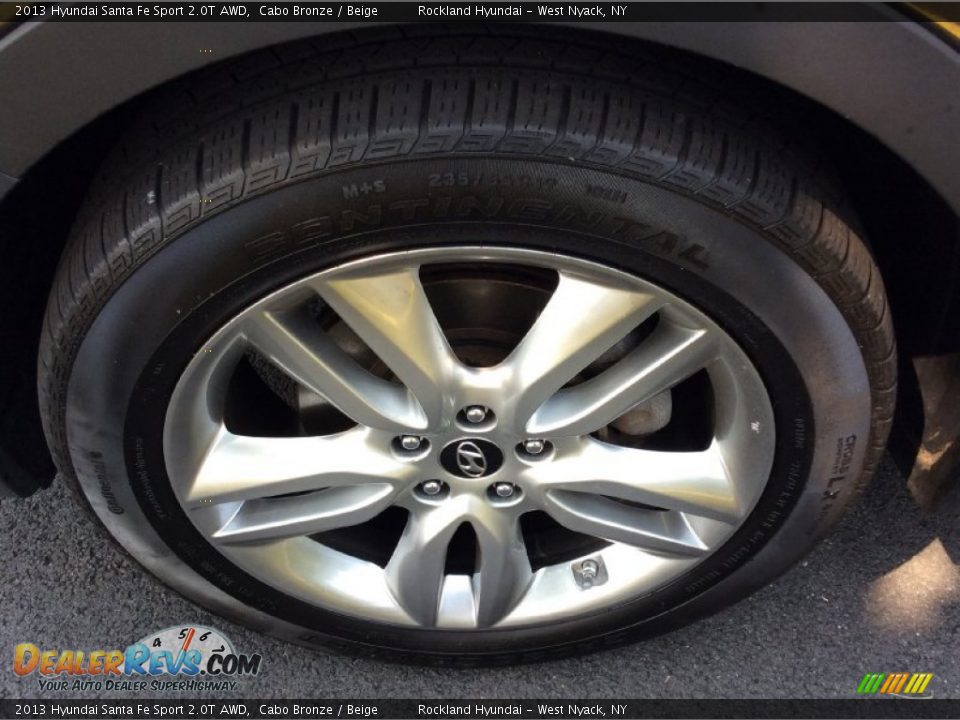 2013 Hyundai Santa Fe Sport 2.0T AWD Cabo Bronze / Beige Photo #29