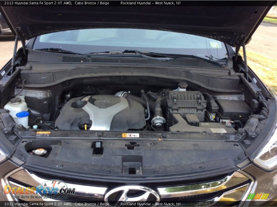 2013 Hyundai Santa Fe Sport 2.0T AWD Cabo Bronze / Beige Photo #30