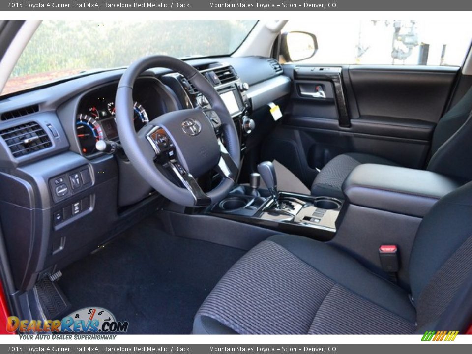 2015 Toyota 4Runner Trail 4x4 Barcelona Red Metallic / Black Photo #5