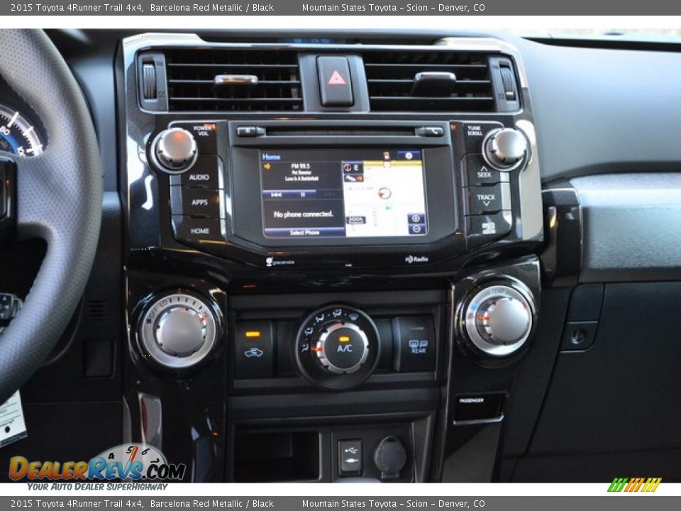 2015 Toyota 4Runner Trail 4x4 Barcelona Red Metallic / Black Photo #6