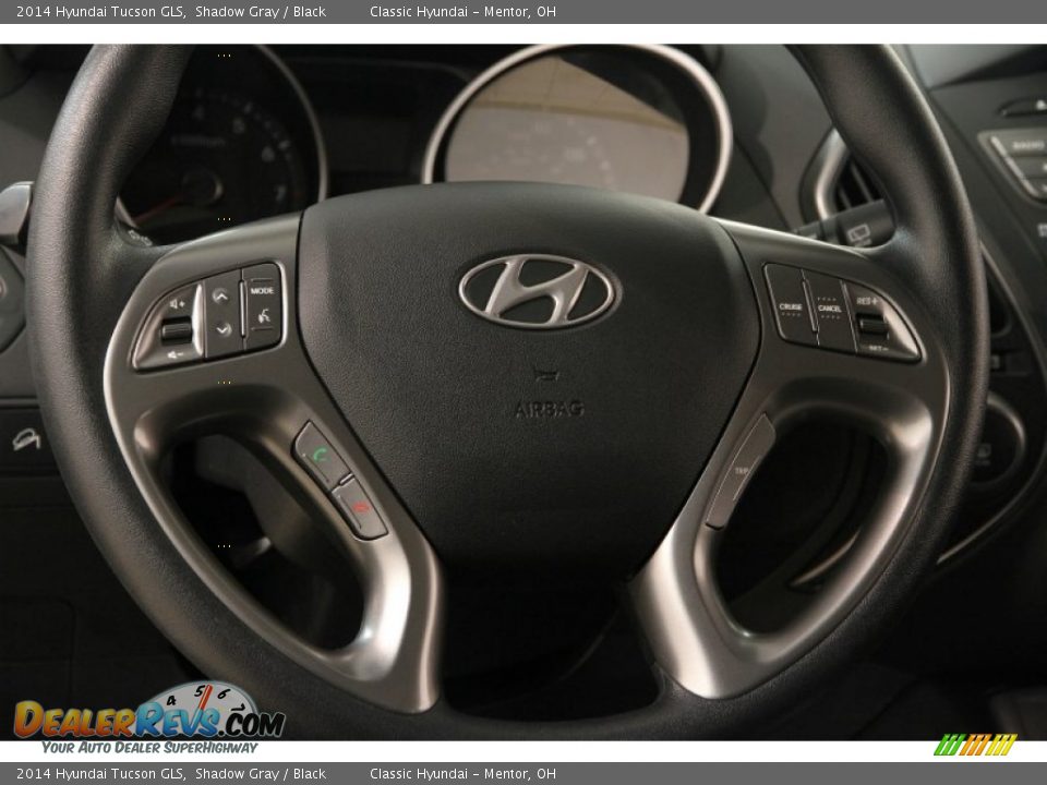 2014 Hyundai Tucson GLS Shadow Gray / Black Photo #6
