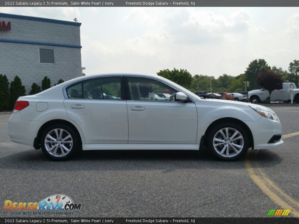 2013 Subaru Legacy 2.5i Premium Satin White Pearl / Ivory Photo #2