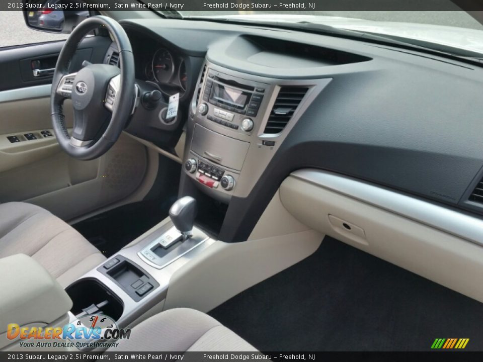2013 Subaru Legacy 2.5i Premium Satin White Pearl / Ivory Photo #26