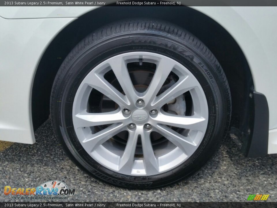 2013 Subaru Legacy 2.5i Premium Satin White Pearl / Ivory Photo #30
