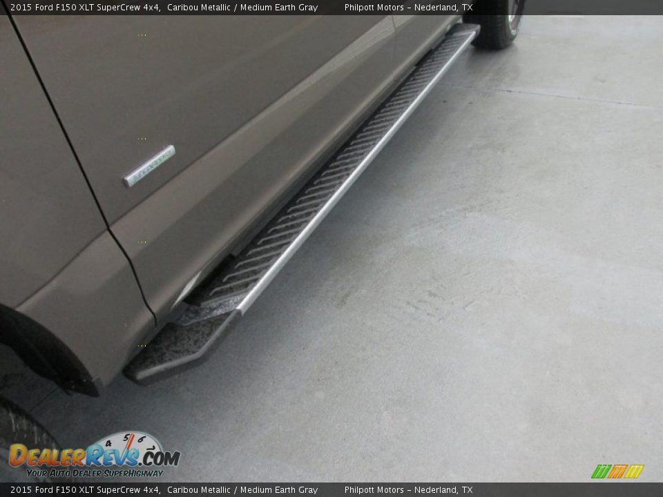 2015 Ford F150 XLT SuperCrew 4x4 Caribou Metallic / Medium Earth Gray Photo #12