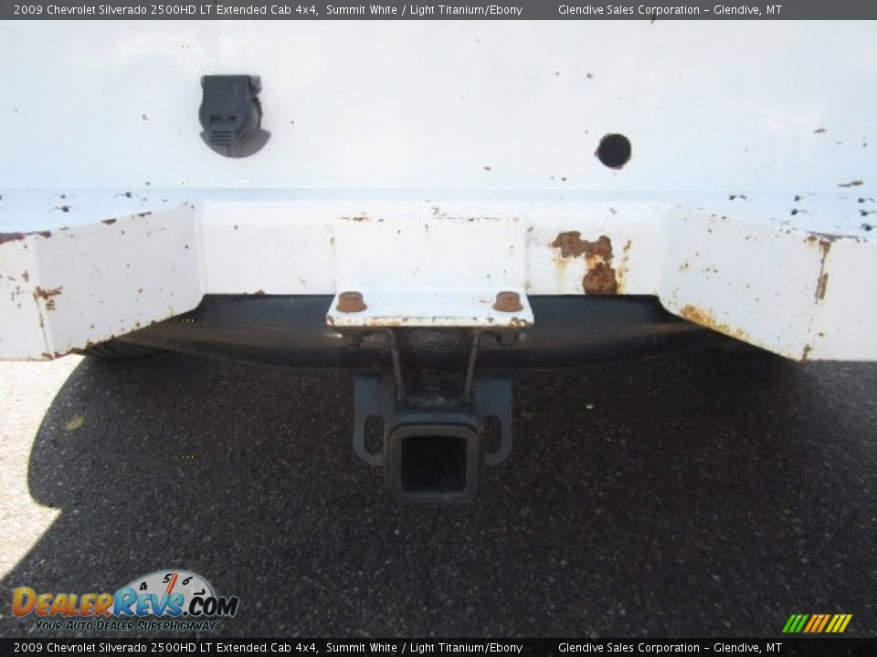 2009 Chevrolet Silverado 2500HD LT Extended Cab 4x4 Summit White / Light Titanium/Ebony Photo #12