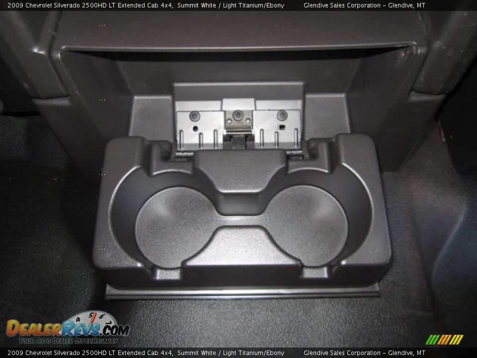 2009 Chevrolet Silverado 2500HD LT Extended Cab 4x4 Summit White / Light Titanium/Ebony Photo #20