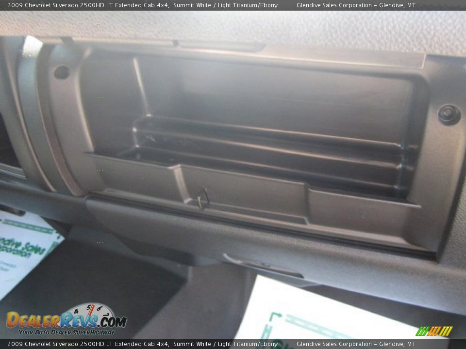 2009 Chevrolet Silverado 2500HD LT Extended Cab 4x4 Summit White / Light Titanium/Ebony Photo #24