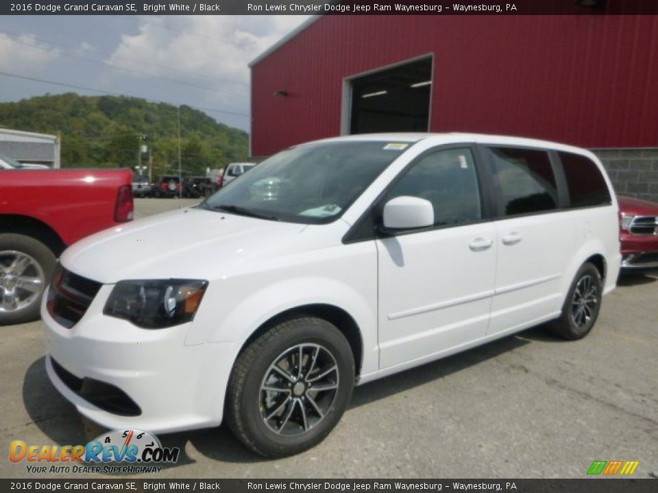 2016 Dodge Grand Caravan SE Bright White / Black Photo #1