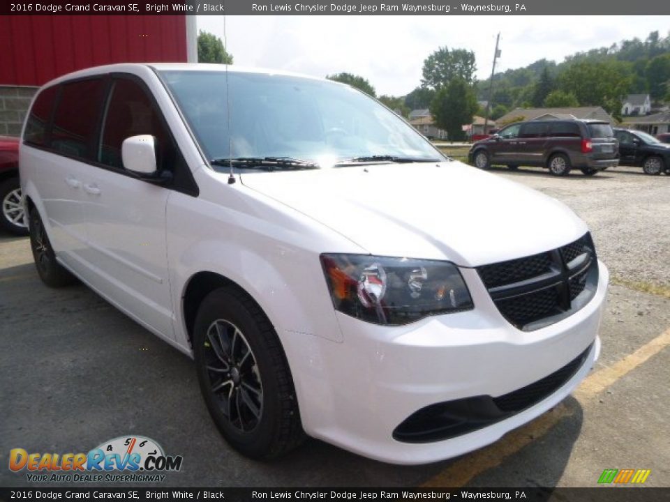 2016 Dodge Grand Caravan SE Bright White / Black Photo #11