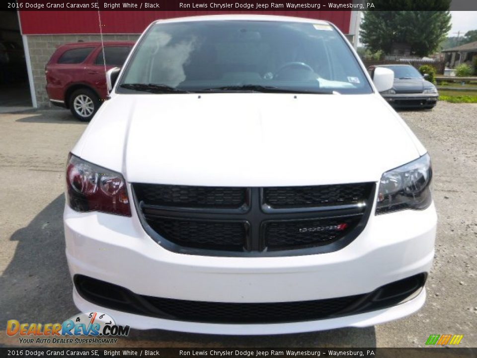2016 Dodge Grand Caravan SE Bright White / Black Photo #12
