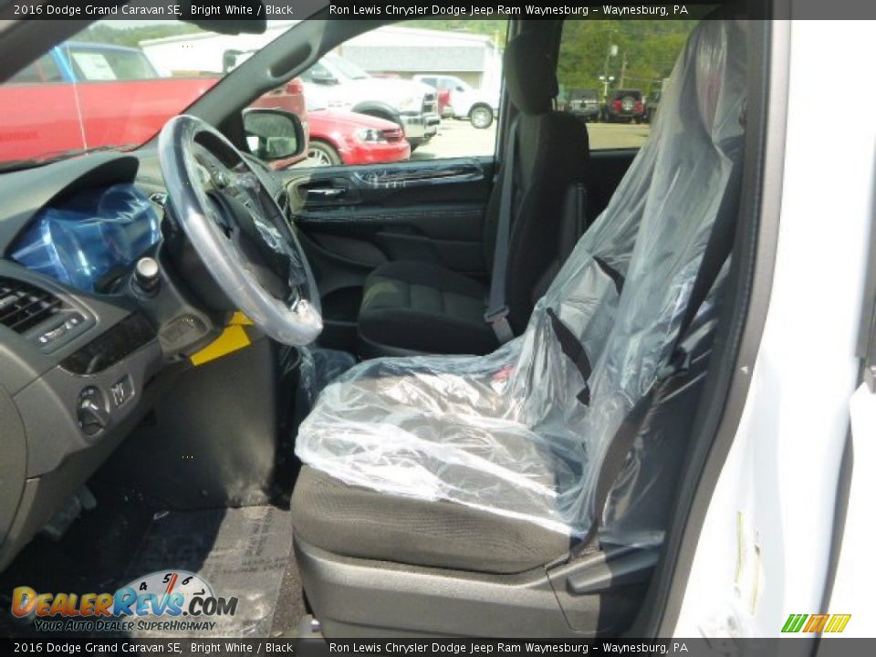 2016 Dodge Grand Caravan SE Bright White / Black Photo #13