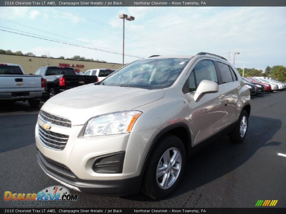 2016 Chevrolet Trax LT AWD Champagne Silver Metallic / Jet Black Photo #1