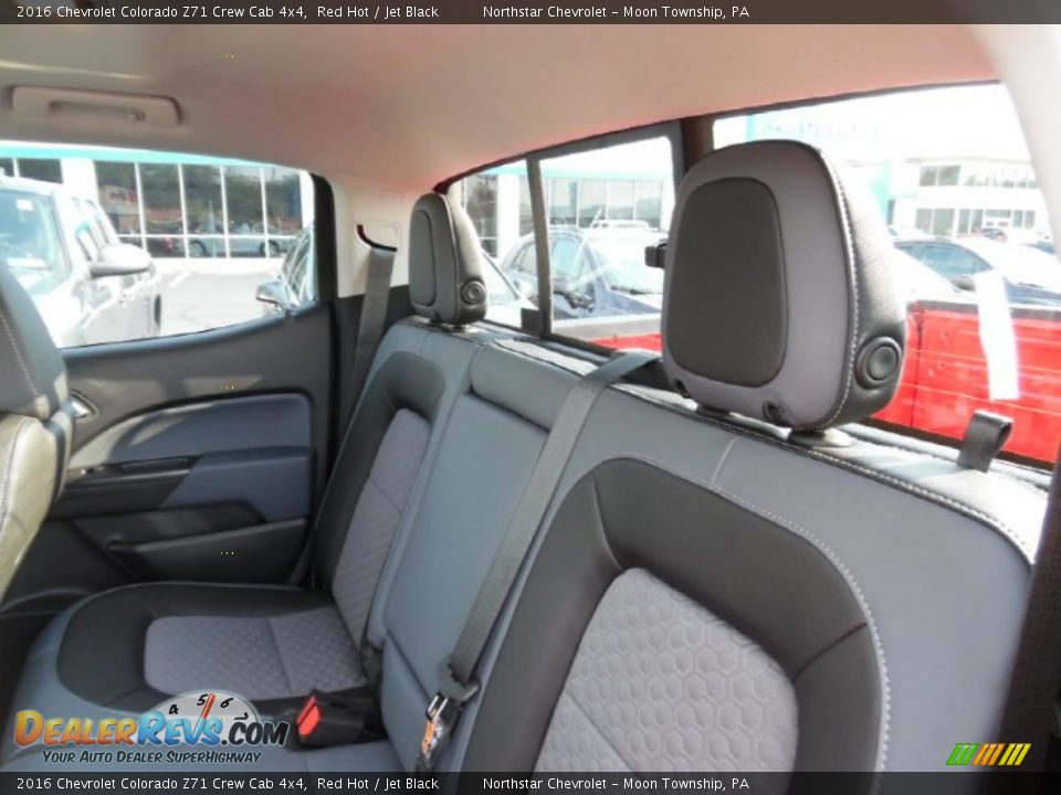 2016 Chevrolet Colorado Z71 Crew Cab 4x4 Red Hot / Jet Black Photo #12