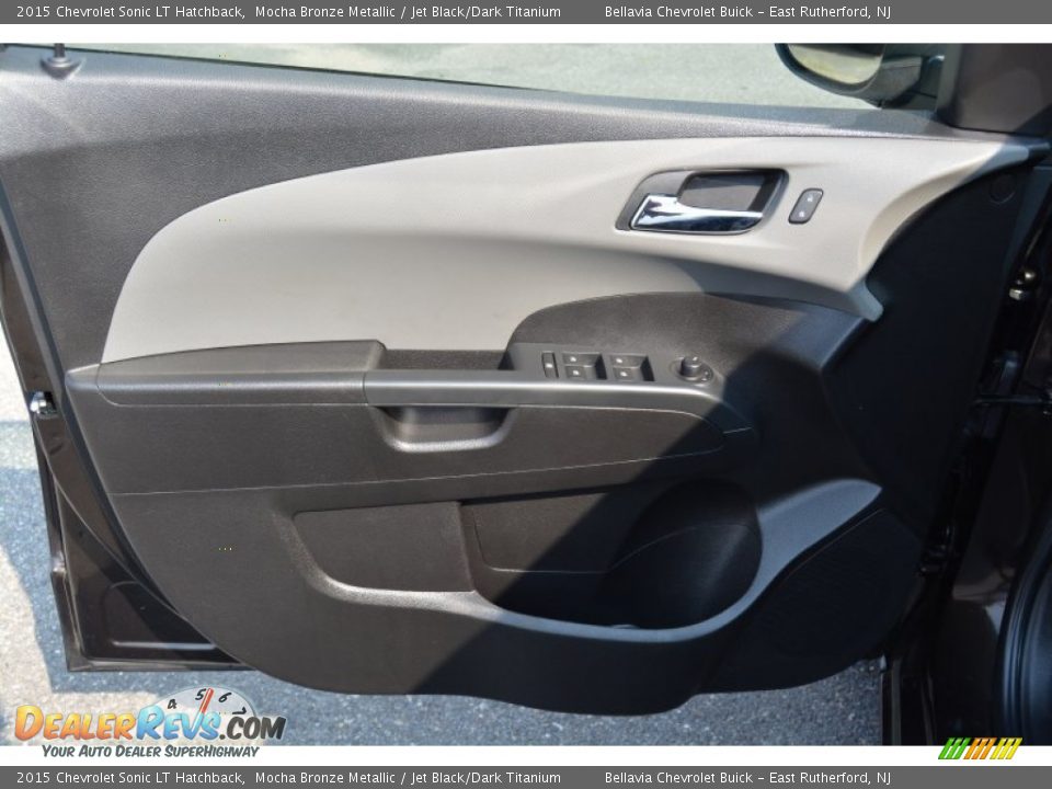 2015 Chevrolet Sonic LT Hatchback Mocha Bronze Metallic / Jet Black/Dark Titanium Photo #6