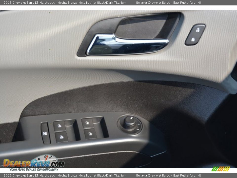 2015 Chevrolet Sonic LT Hatchback Mocha Bronze Metallic / Jet Black/Dark Titanium Photo #7