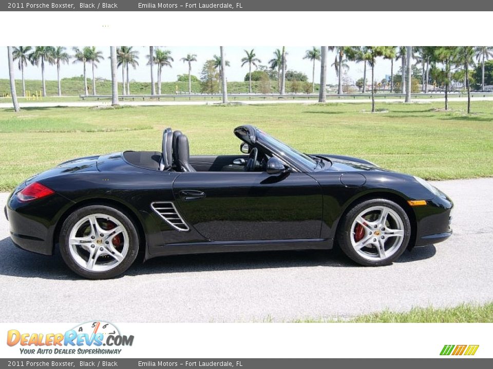 2011 Porsche Boxster Black / Black Photo #10