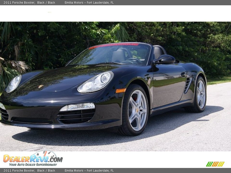 2011 Porsche Boxster Black / Black Photo #18