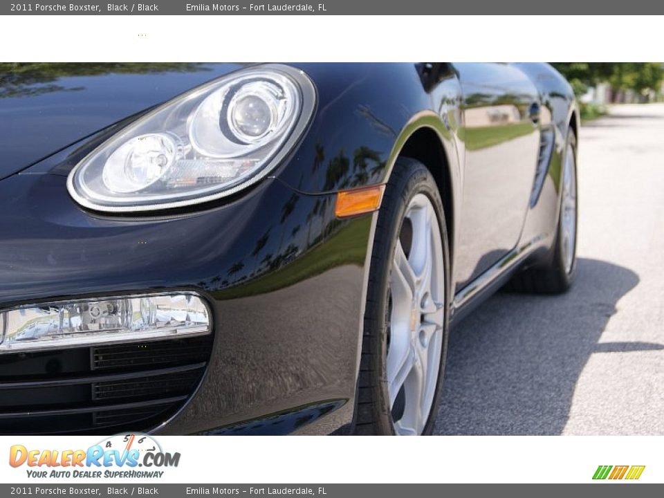 2011 Porsche Boxster Black / Black Photo #25