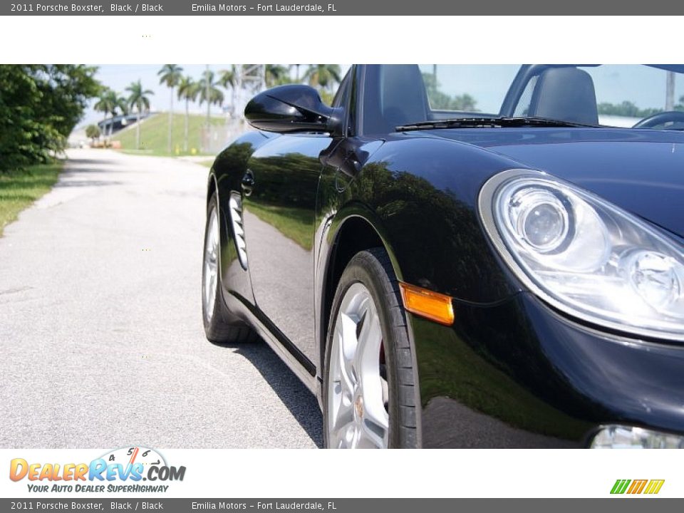 2011 Porsche Boxster Black / Black Photo #26