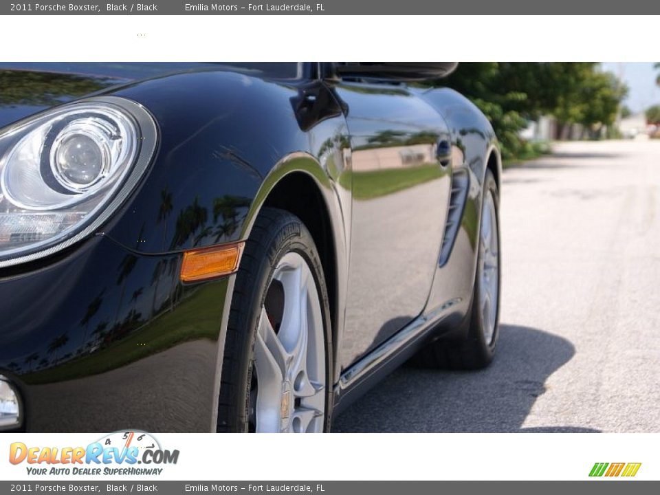 2011 Porsche Boxster Black / Black Photo #27