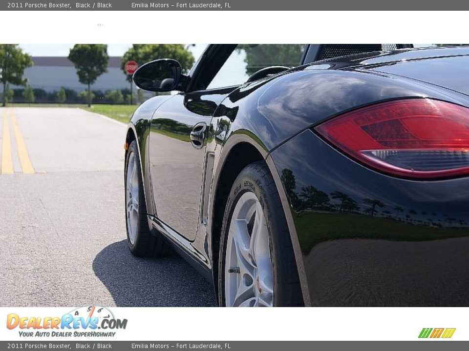 2011 Porsche Boxster Black / Black Photo #28