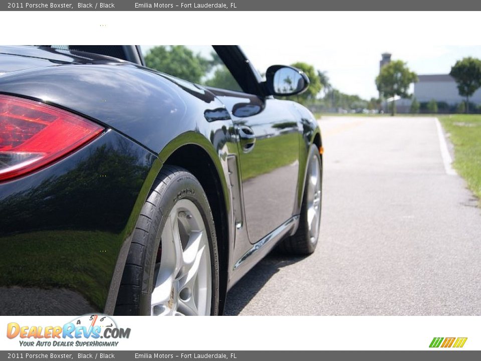 2011 Porsche Boxster Black / Black Photo #29