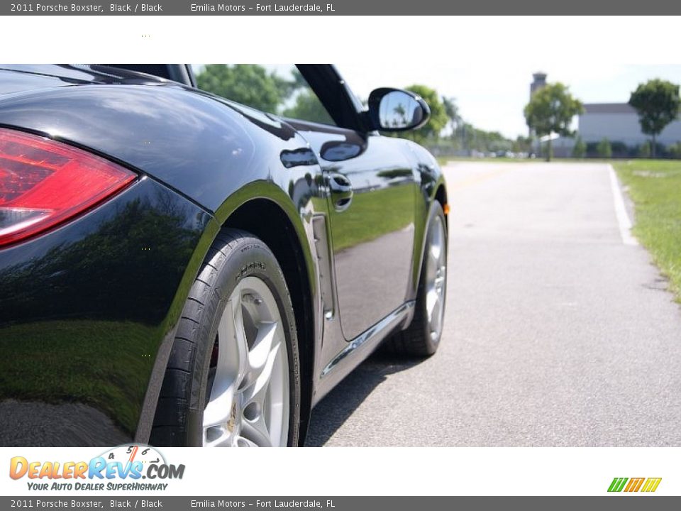 2011 Porsche Boxster Black / Black Photo #30