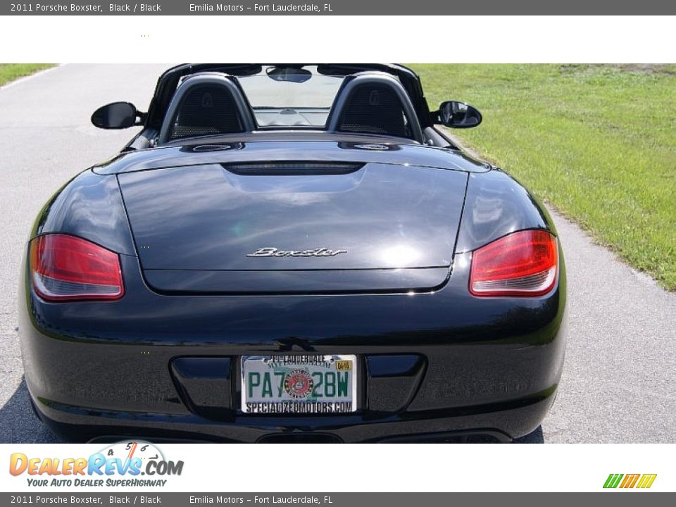 2011 Porsche Boxster Black / Black Photo #33