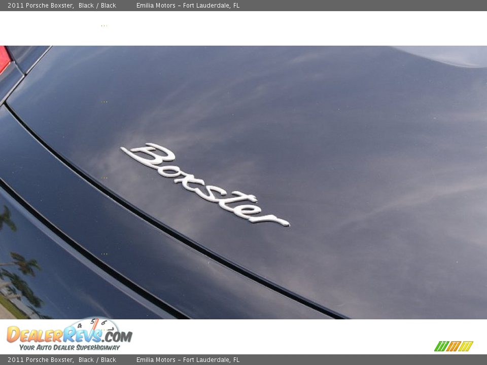 2011 Porsche Boxster Black / Black Photo #35