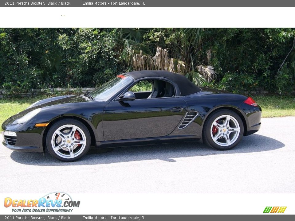 2011 Porsche Boxster Black / Black Photo #44