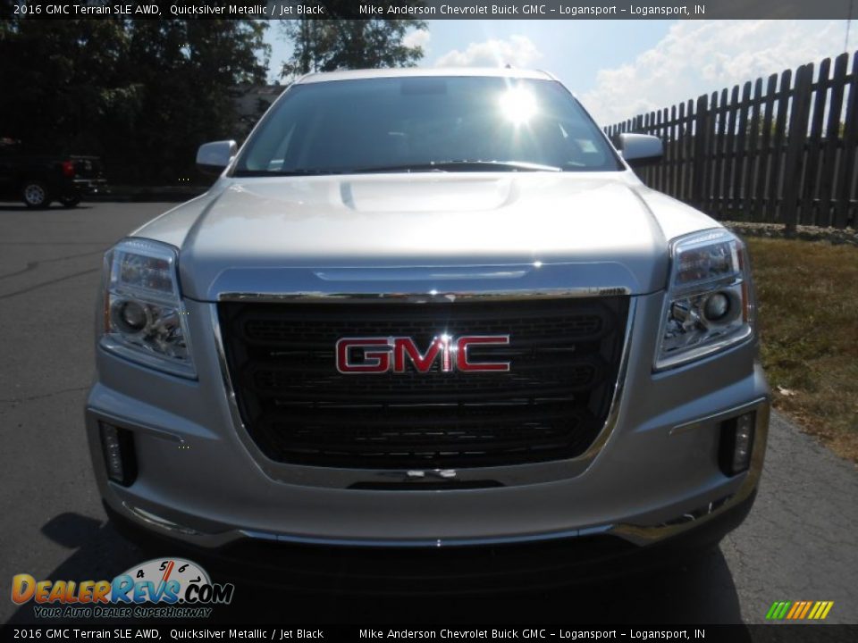 2016 GMC Terrain SLE AWD Quicksilver Metallic / Jet Black Photo #3